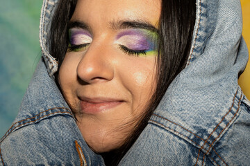 Makeup art project for LGBT pride month