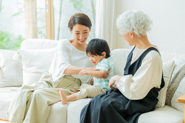 仲良し三世代