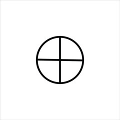 basketball ball icon on white background