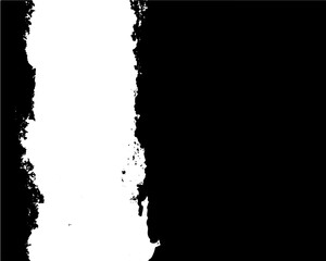 동양풍 먹 붓자국 배경 벡터 프레임 그래픽