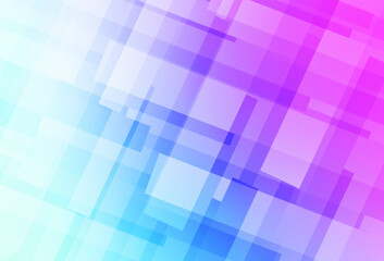 Fototapeta na wymiar Light Pink, Blue vector template with rhombus.