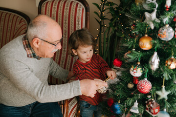 Grandpa and Grandson 
