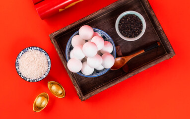 Lantern Festival dumplings food photography