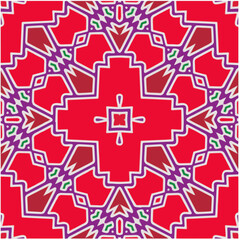 Abstract ethnic rug ornamental seamless pattern.Perfect for fashion, textile design, cute themed fabric, on wall paper, wrapping paper, fabrics and home decor.