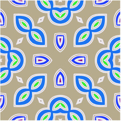 Abstract ethnic rug ornamental seamless pattern.Perfect for fashion, textile design, cute themed fabric, on wall paper, wrapping paper, fabrics and home decor.