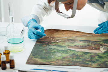 Oil Painting Cleaning