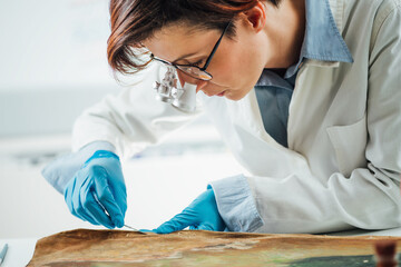 Restoring Oil Painting