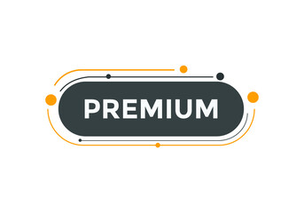 premium Colorful web banner. vector illustration. premium label sign template

