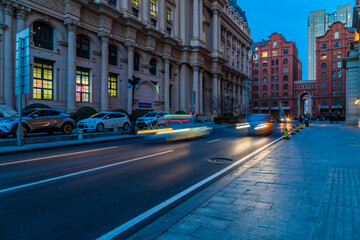 Fototapeta premium street at night