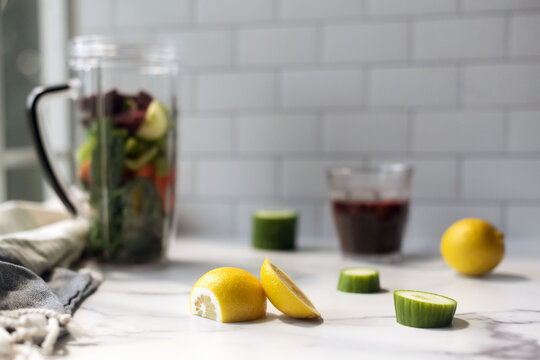 Lemons and juice ingredients