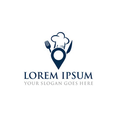 Obraz premium restaurant logo , food logo vector