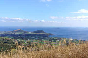 鬼岳の山頂からの景色【長崎県の福江島】