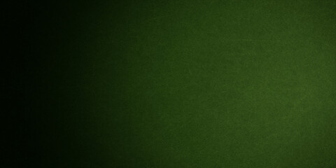 Elegant dark emerald green background with black shadow border and old vintage grunge texture design
