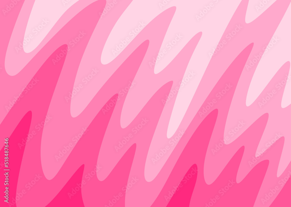 Poster simple background with gradient wavy lines pattern