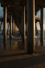 pier at sunset