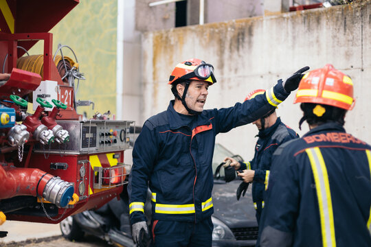 Firefighter intervention