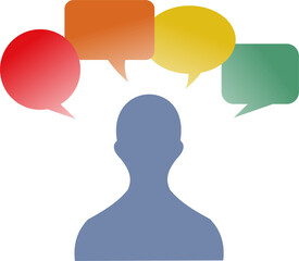 people and bubble chat