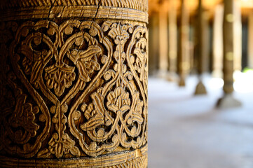 Ancient architecture of the Uzbek city of Khiva.