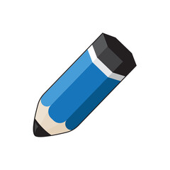 Colored Pencil icon vector illustration