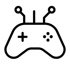 gamepad line icon