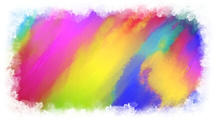 UHD 4K colorful watercolor presentation backgrounds and textures with colorful abstract art creations. Aesthetic smoke cloud background.