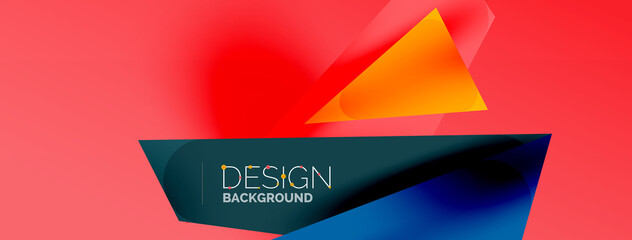 Background color abstract overlapping lines. Minimal composition vector illustration for wallpaper banner background or landing page