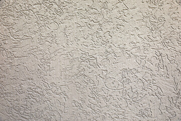 Texture of grey plaster wall as background