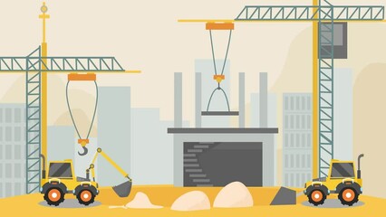 construction, vehicles, civil engineering, vehicles on the constructing sites