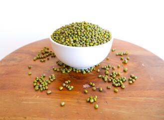 a bowl of fresh green beans, is also a good source of vitamins needed for a healthy body