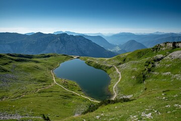 Österreich Loser Altaussee Wandern Sommer 2022 Berge Panorama See Wanderwege