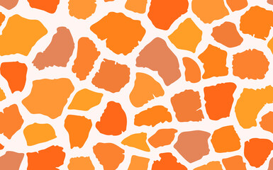 Abstract modern giraffe seamless pattern. Animals trendy background. Colorful decorative vector stock illustration for print, card, postcard, fabric, textile. Modern ornament of stylized skin © Alla