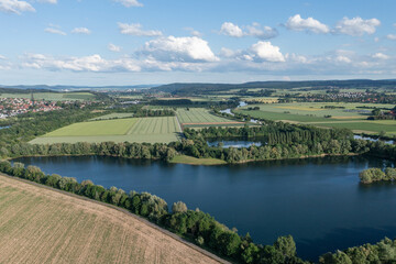   Landscape and panorama  view of drone
