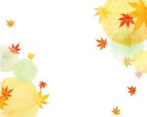 手描きちぎり絵風水彩優しい落ち着いた色合いのシャボン玉の和風紙素材白バックイラストベクター背景素材
