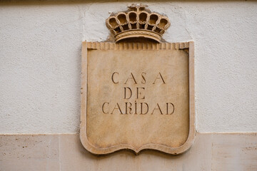 Convent de la Caritat, fachada, Felanitx, Mallorca, balearic islands, Spain