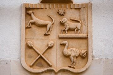 Convent de la Caritat, fachada, Felanitx, Mallorca, balearic islands, Spain