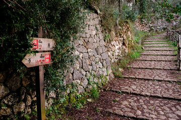 camino de Son Castelló, Deià, comarca de la Sierra de Tramontana, Mallorca, balearic islands, Spain