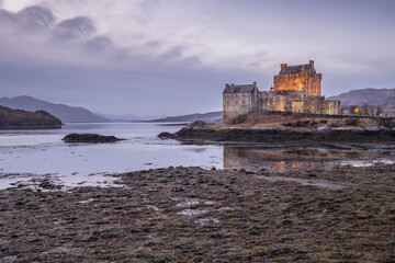 castillo de Eilean Donan, siglo XIII, Kyle of Lochalsh,  Highlands, Escocia, Reino Unido