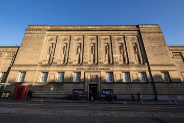Biblioteca Nacional de Escocia, Edimburgo, Lowlands, Escocia, Reino Unido