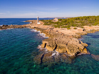 punta Plana, s'Estelella, llucmajor, Mallorca, balearic islands, Spain