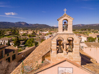 Fototapeta na wymiar iglesia de la Immaculada Concepció, Establiments, Palma, Mallorca, balearic islands, Spain