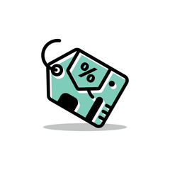 Label Shop Logo Concept