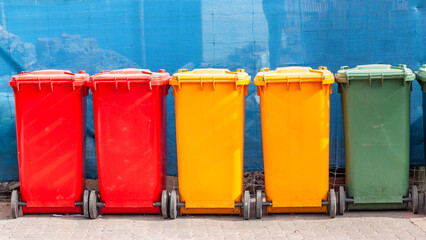 Rubbish Bins Colors
