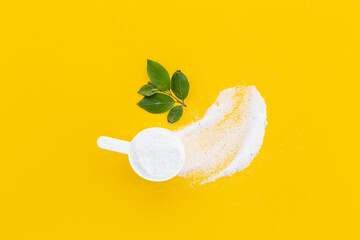 Laundry detergents powder with scoop for washing machine