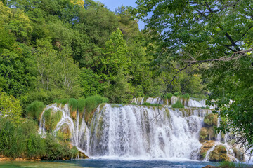 Fototapeta premium Krka national park, Croatia