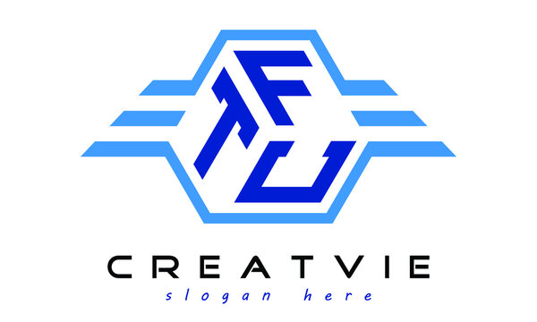 TFC three letter geometrical wings logo design vector template. wordmark logo | emblem logo | monogram logo | initial letter logo | typography logo | business logo | minimalist logo |