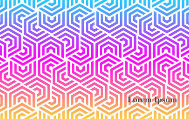 幾何学 抽象 カラフル 虹 波 背景