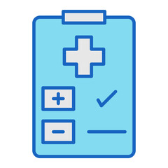 Fototapeta premium Medical Test Icon