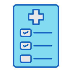 Obraz premium Medical Prescription Icon