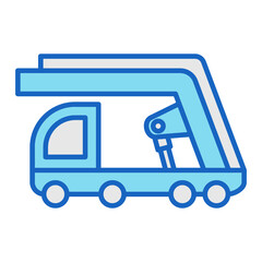 Boarding stairs Icon