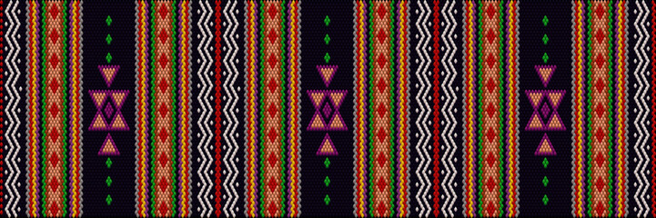Pattern, ornament,  tracery, mosaic ethnic, folk, national, geometric  for fabric, interior, ceramic, furniture in the Latin American style.